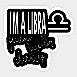 I'm a LIBRA Sticker